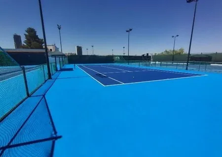 Cancha de tenis del Club de Golf San Francisco, Chihuahua, vista 4